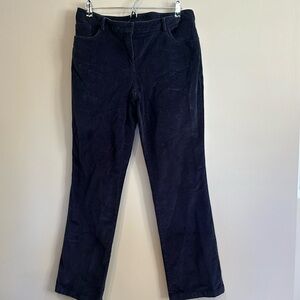 Women’s Brooks‎ Brothers 346 Corduroy NATALIE FIT Size 10 Navy 5 Pocket Stretch